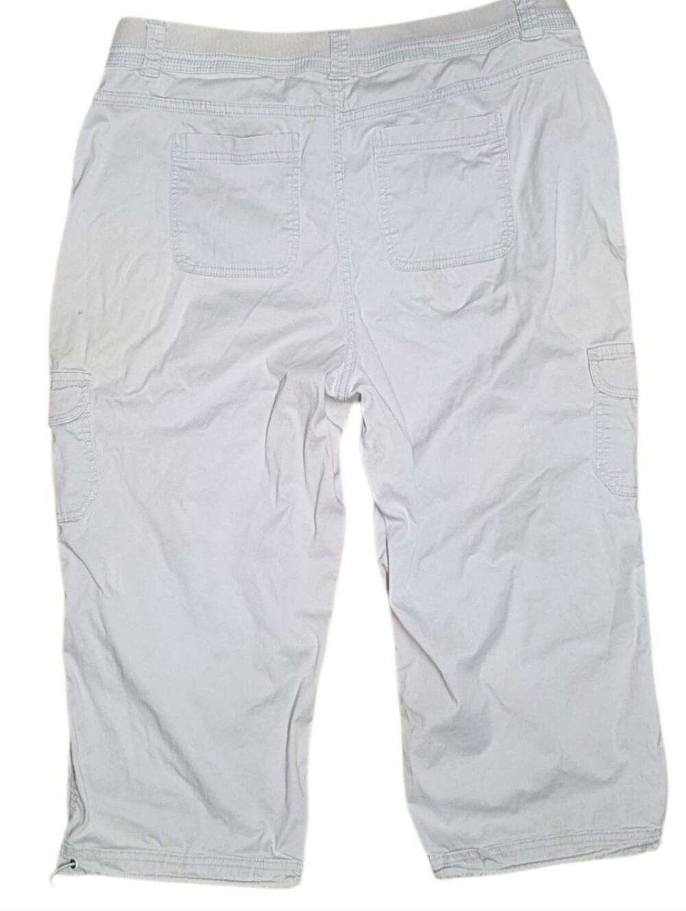 Capris Oatmeal Shade  Women's 16W - Picture 2 of 11